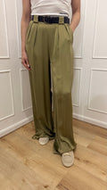Pantalone raso verde Susy Mix