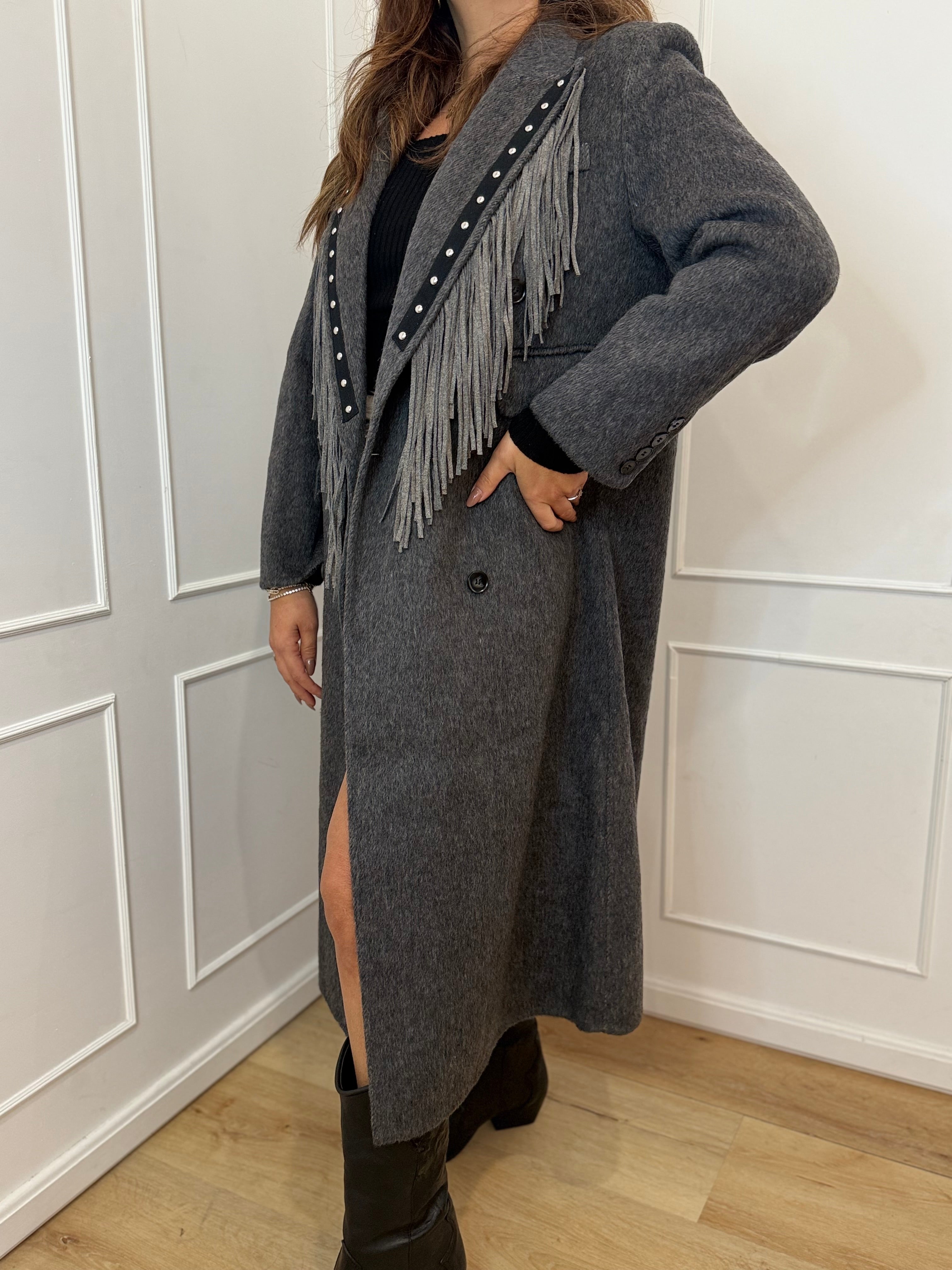 Cappotto frange le voliere