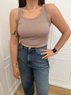 Canotta lurex cipria  Susy Mix