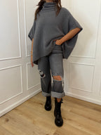 Jeans a palazzo con rotture  Hinnominate