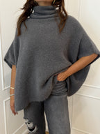 Maglia over collo ciambella kontatto