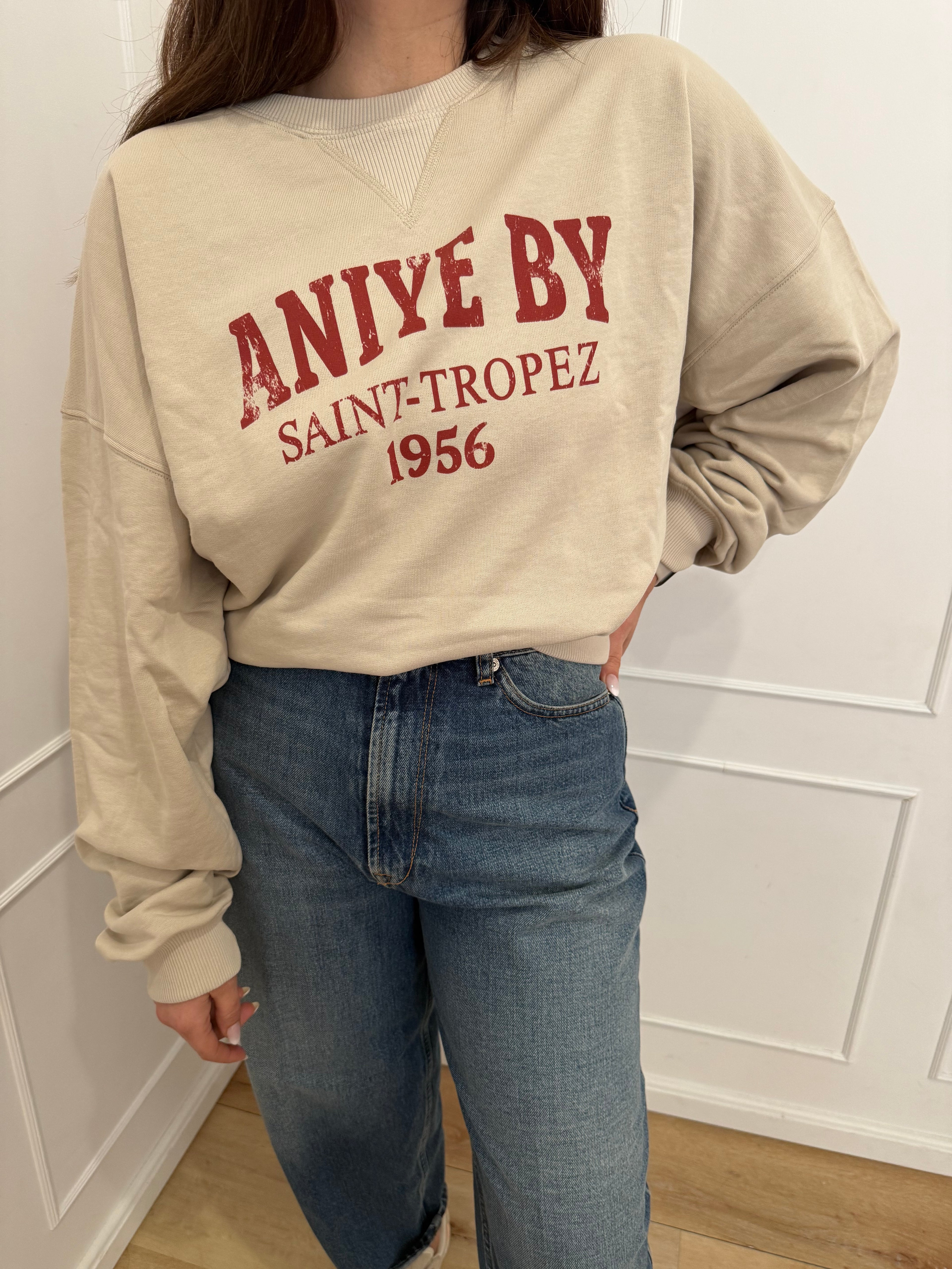 Sweatshirt crop st.tropez Aniye By