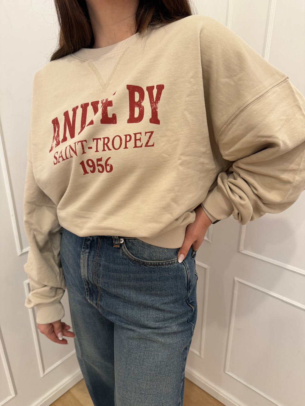 Sweatshirt crop st.tropez Aniye By