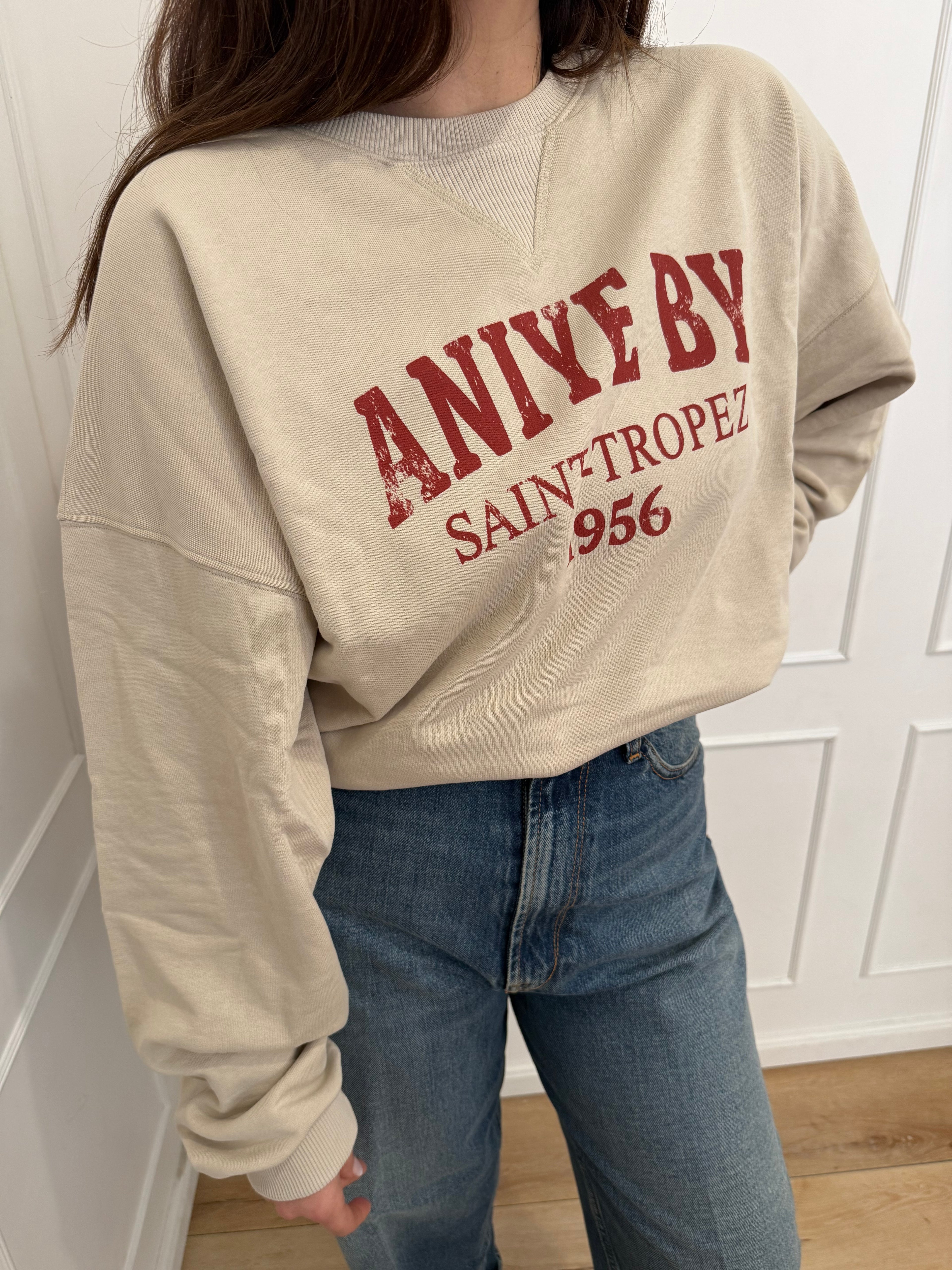 Sweatshirt crop st.tropez Aniye By