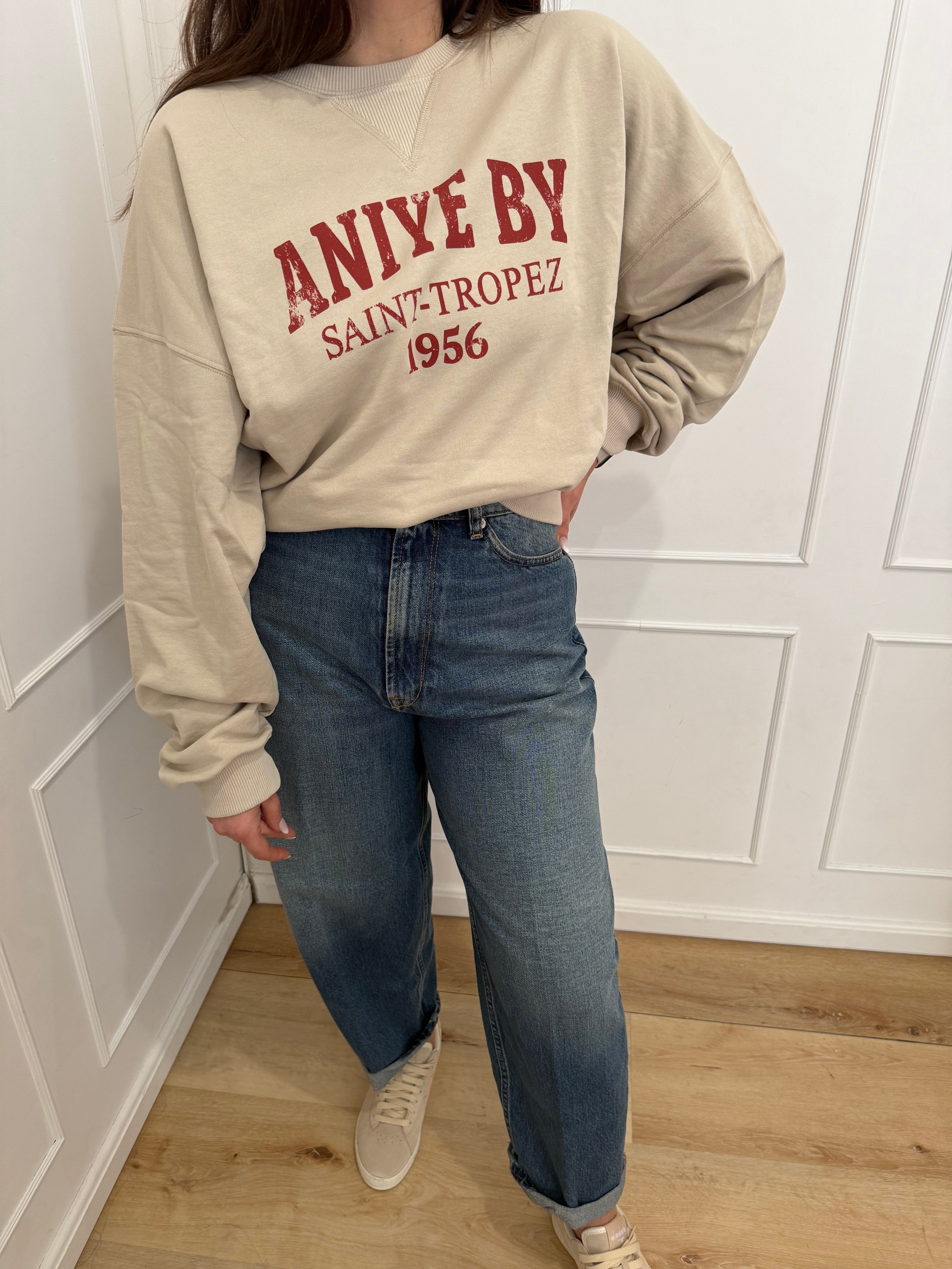 Sweatshirt crop st.tropez Aniye By