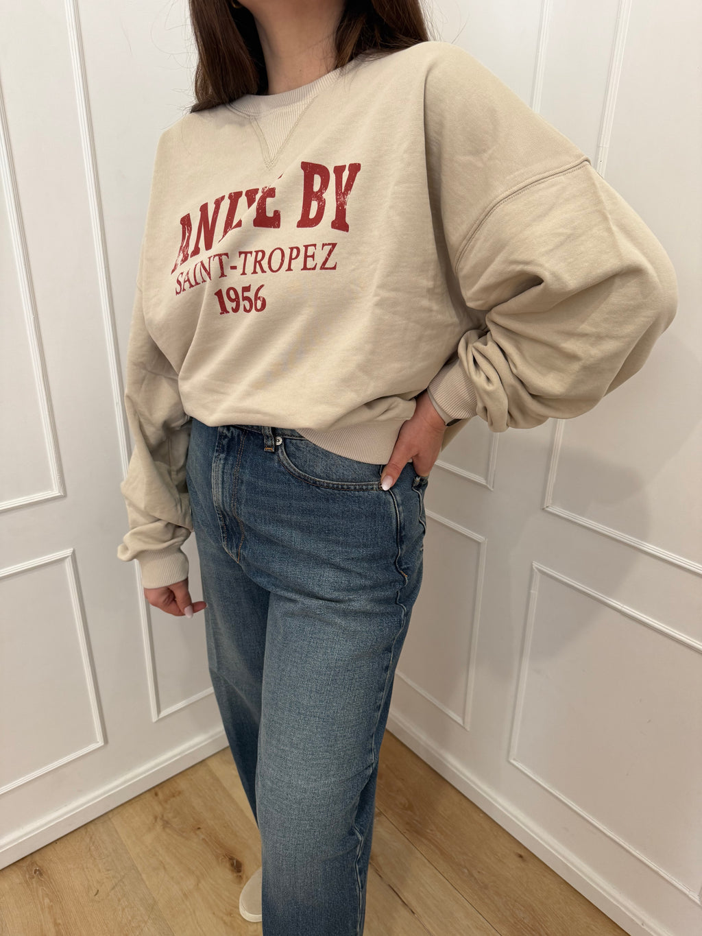 Sweatshirt crop st.tropez Aniye By