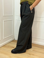 Pantalone pieghe kontatto