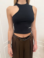 Top In Costina Con Apertura nera  HINNOMINATE
