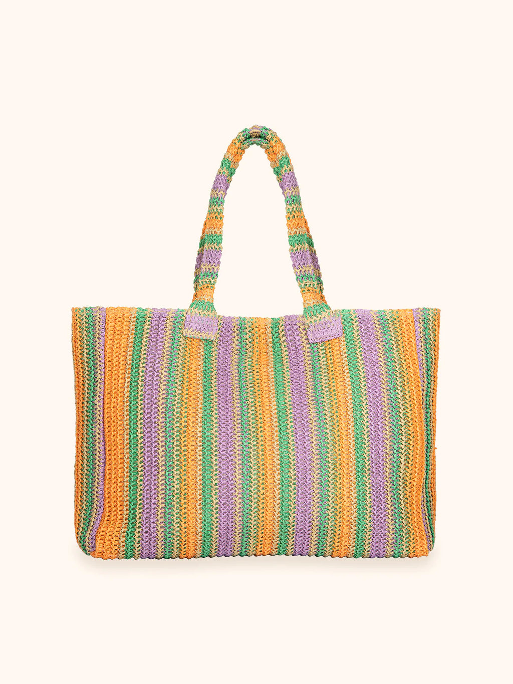 Maxi Bag rafia me fui
