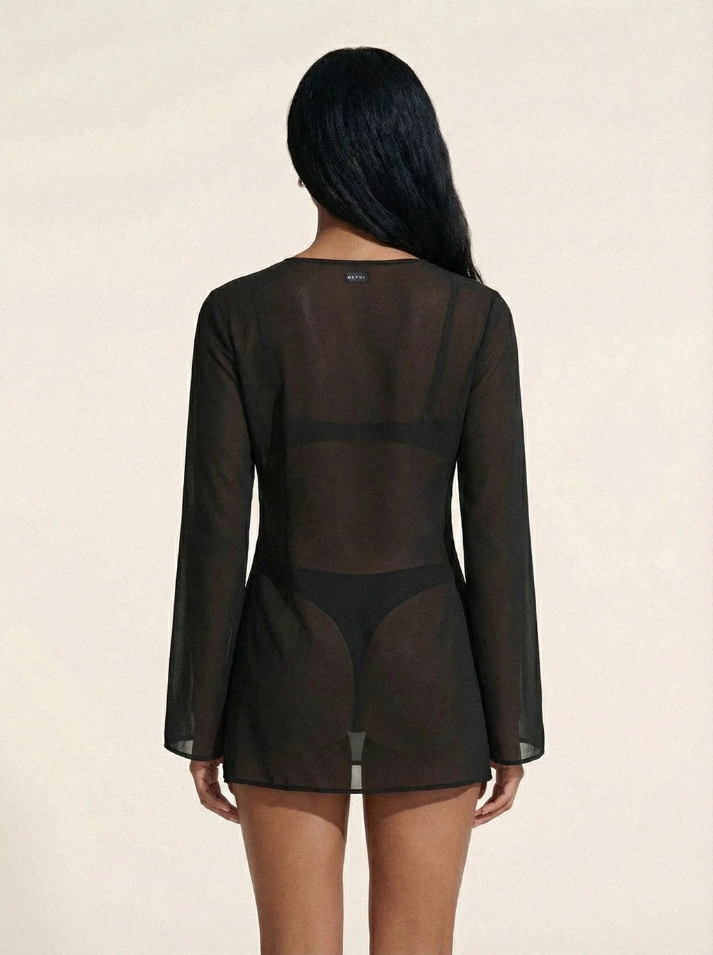 Vestito corto nero me fui