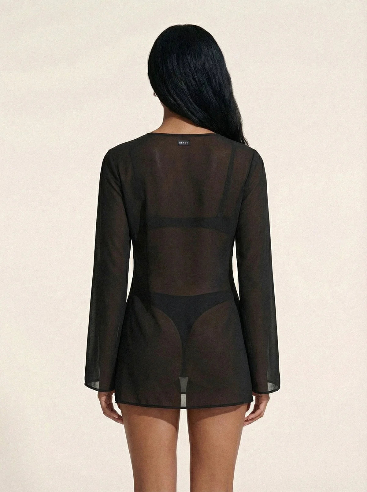 Vestito corto nero me fui