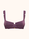 Reggiseno con ferretto bordaux me fui
