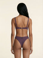 Reggiseno con ferretto bordaux me fui