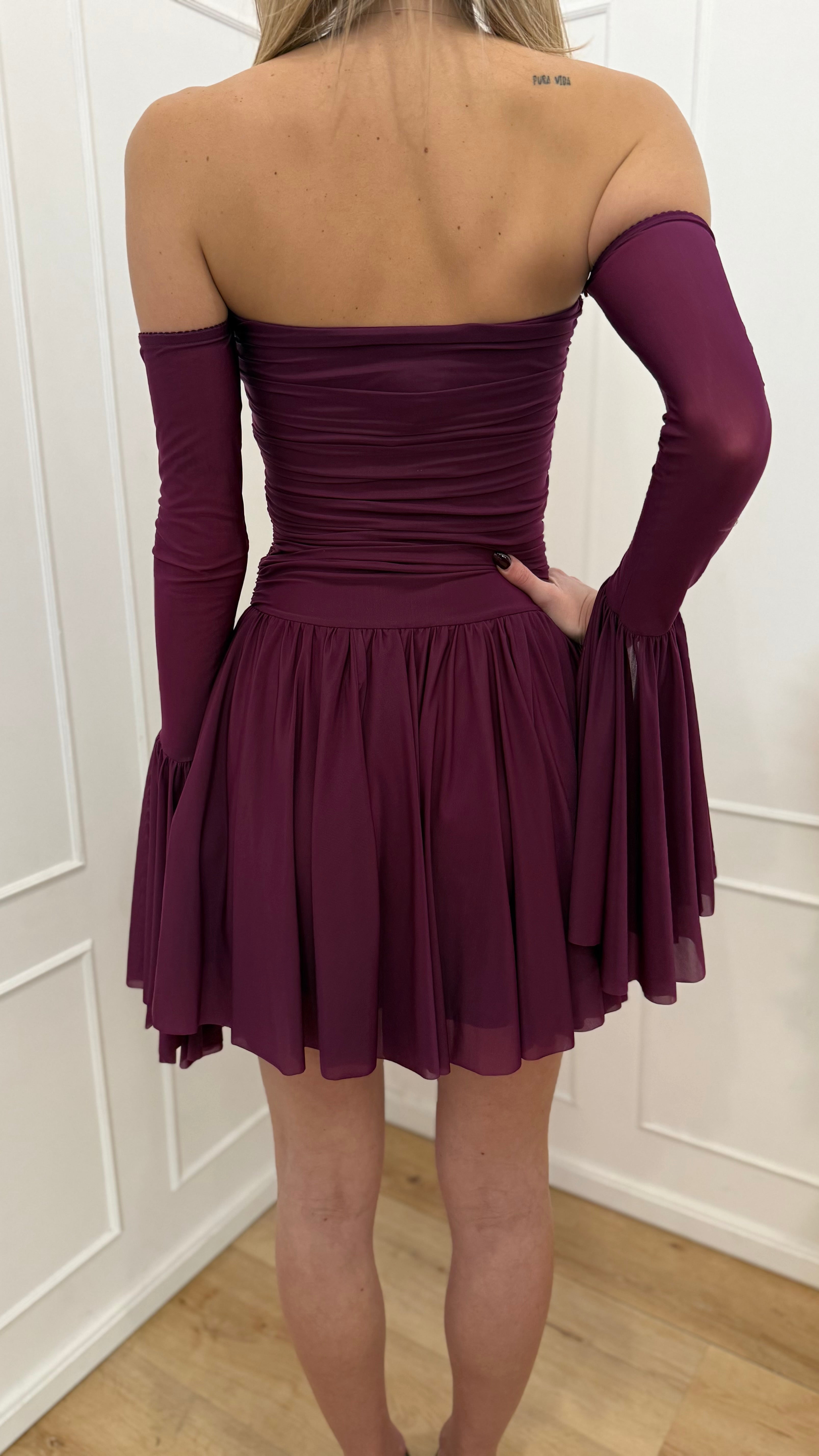 Ruffle dress Xena Aniye By