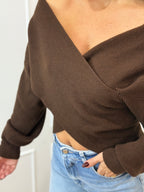 Maglia incrociata Susy mix