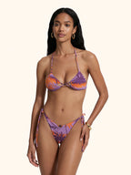 Bikini triangolo e slip regolabile fantasia me fui