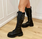 Stivale stringato alto Divine Follie