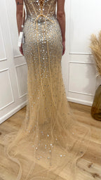 Abito nude a sirena Vivien Luxury