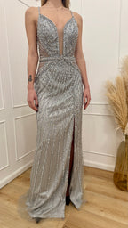 Abito argento Vivien Luxury