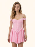 Vestito corto pink Me fui