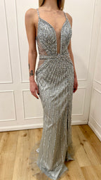Abito argento Vivien Luxury
