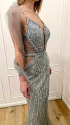 Abito argento Vivien Luxury