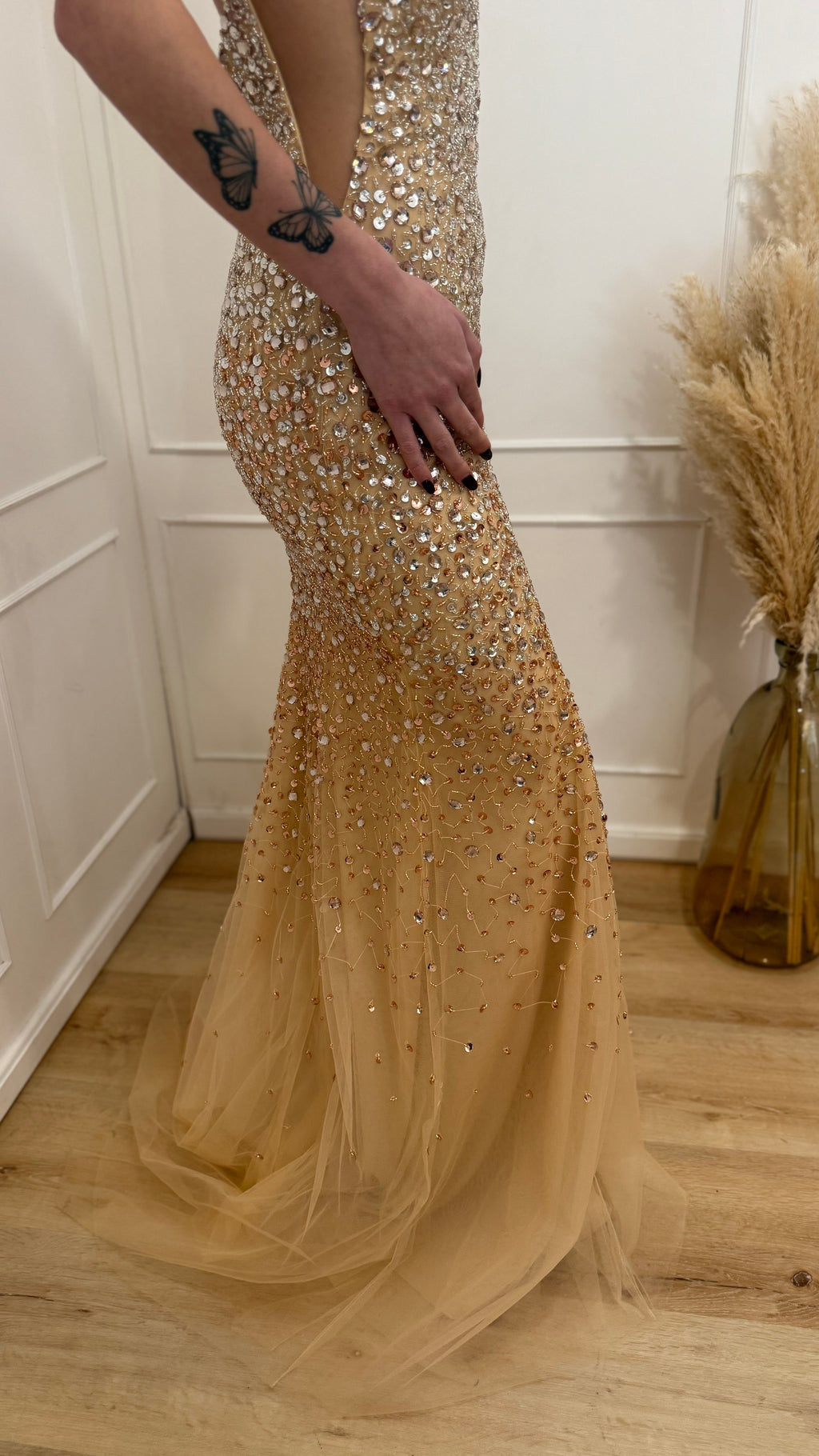 Abito nude Vivien Luxury