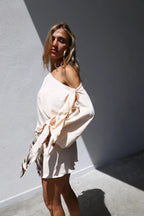 Maglia kimono nodi moquette