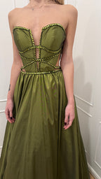Abito verde Vivien Luxury