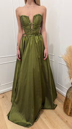 Abito verde Vivien Luxury