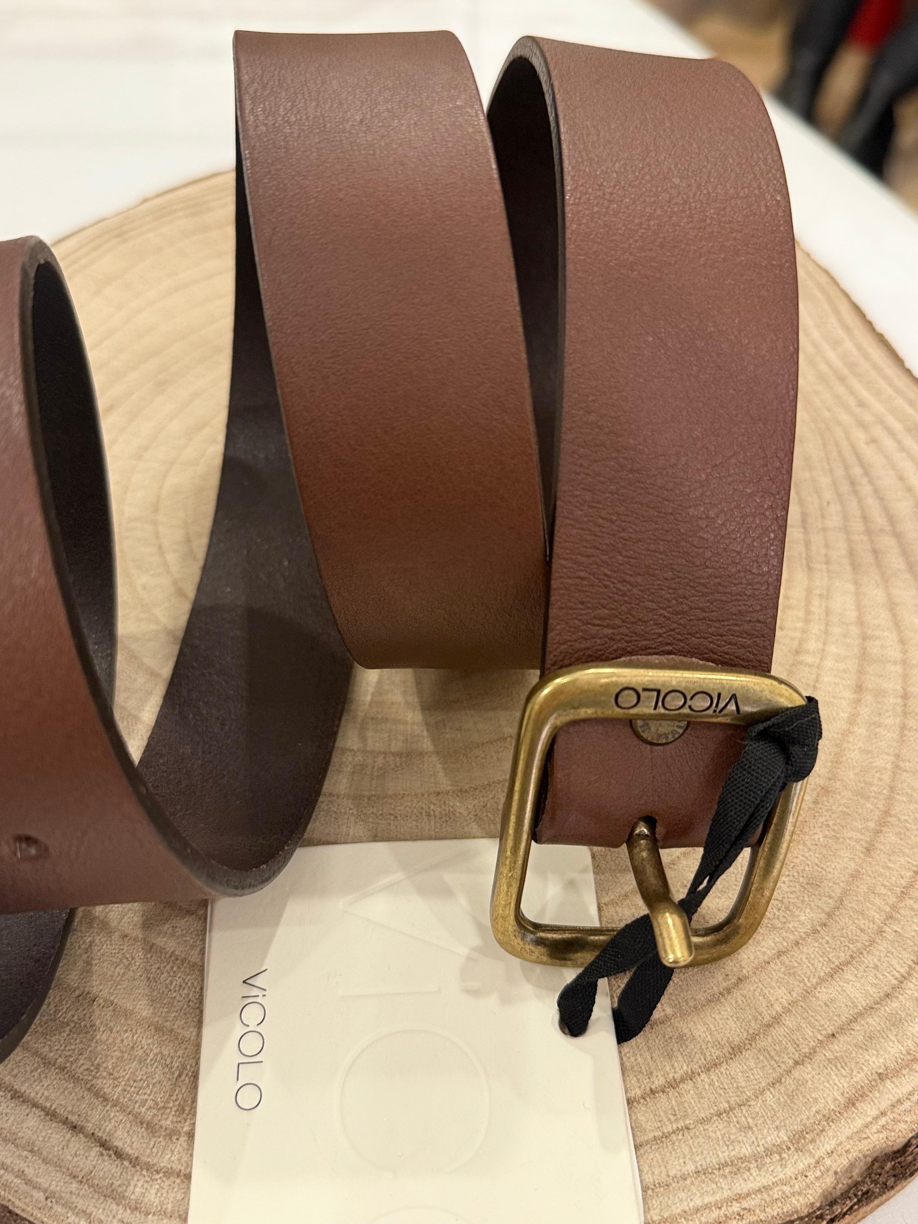 Cintura marrone vicolo