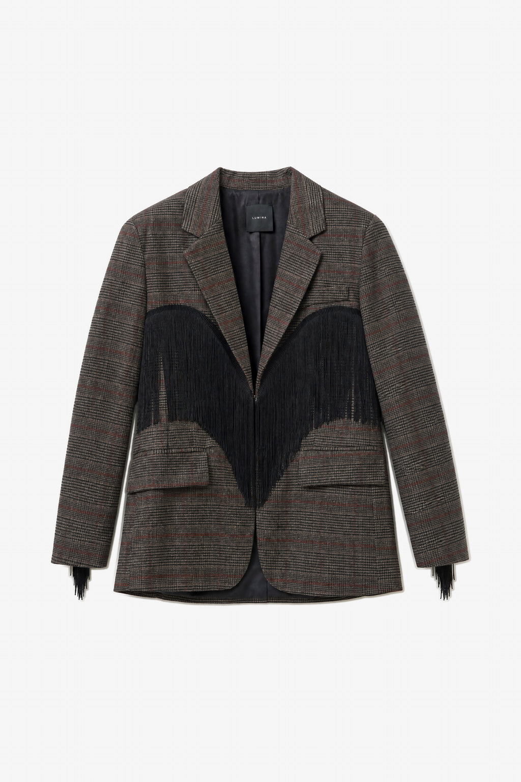 Blazer frange heart