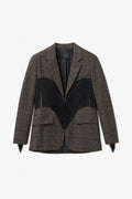 Blazer frange heart