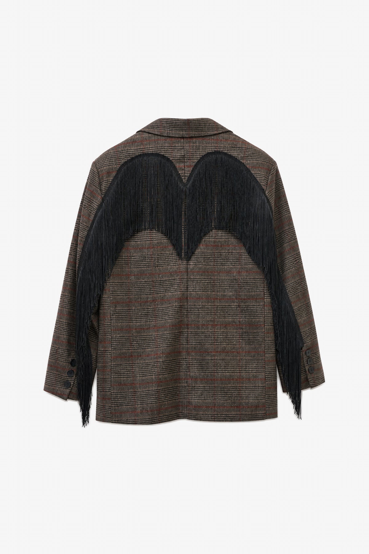 Blazer frange heart