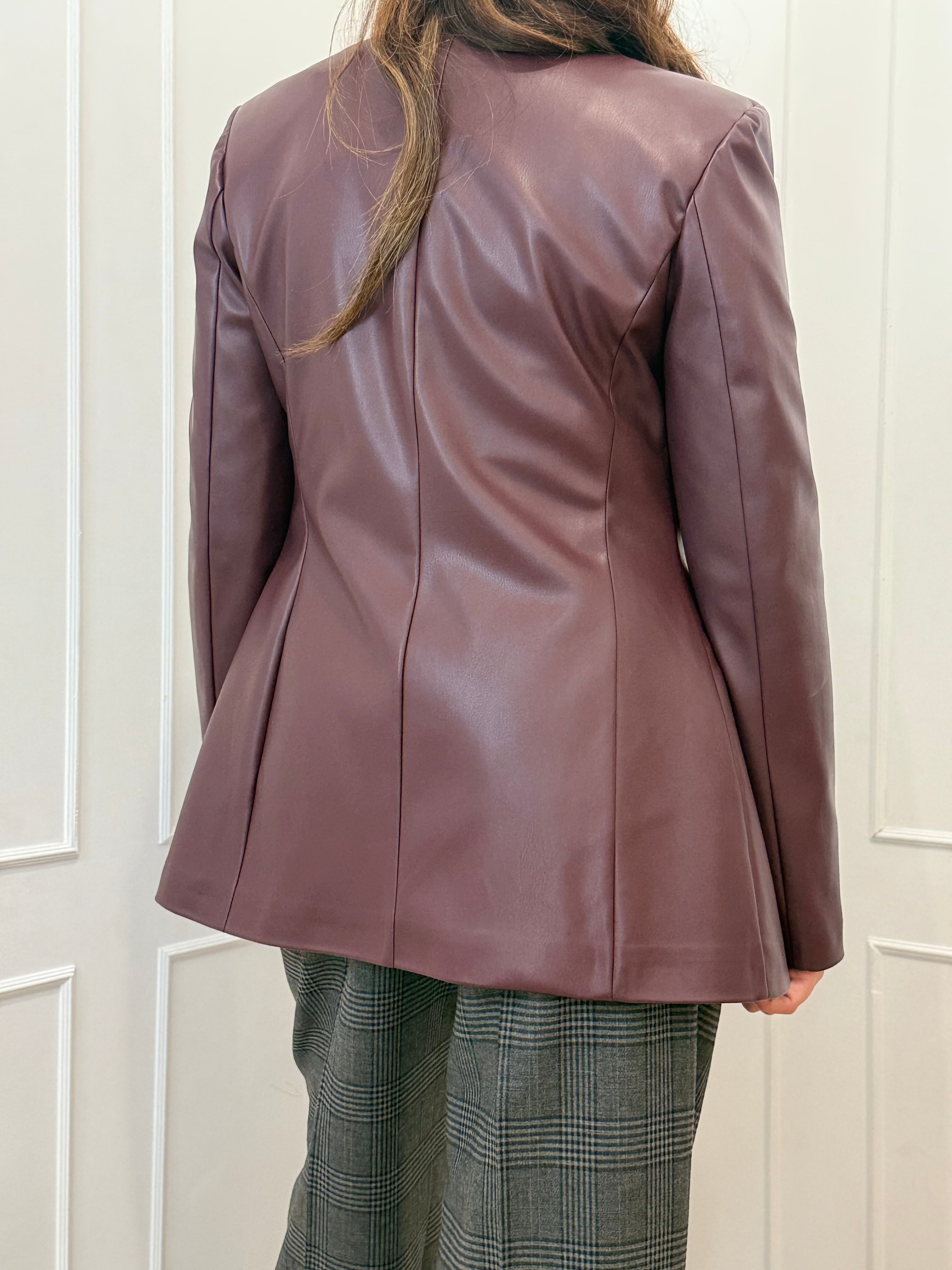 Giacca ecopelle Susy mix