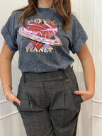 T shirt love planet kontatto
