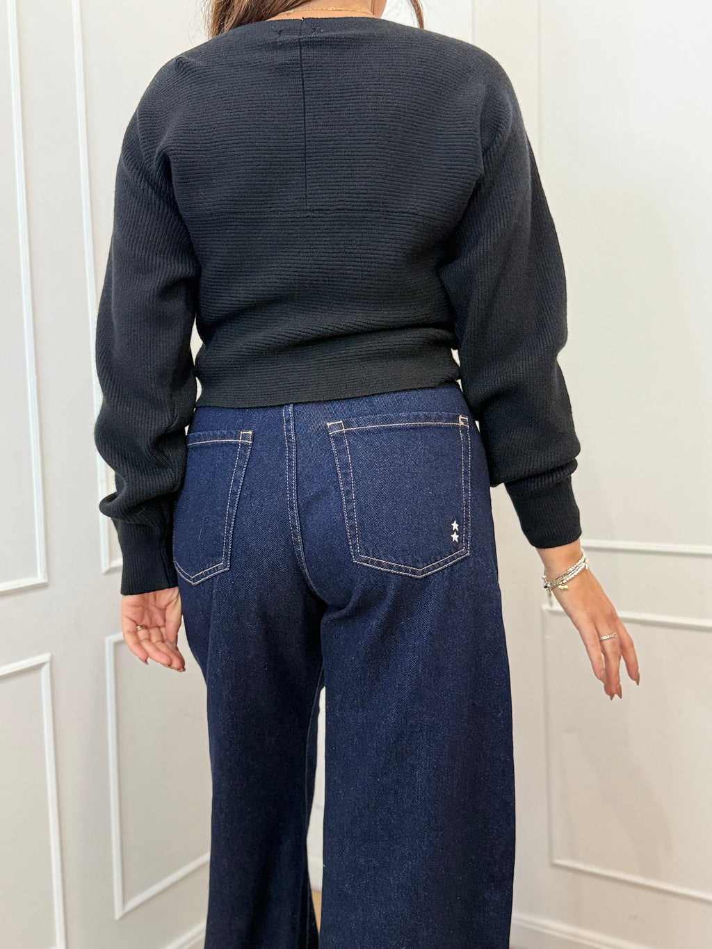 Maglia incrociata Susy mix