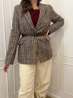 Giacca check Susy mix