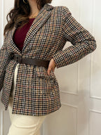 Giacca check Susy mix