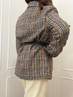 Giacca check Susy mix