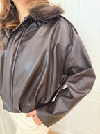 Giubbino ecopelle Susy Mix