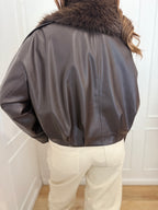 Giubbino ecopelle Susy Mix