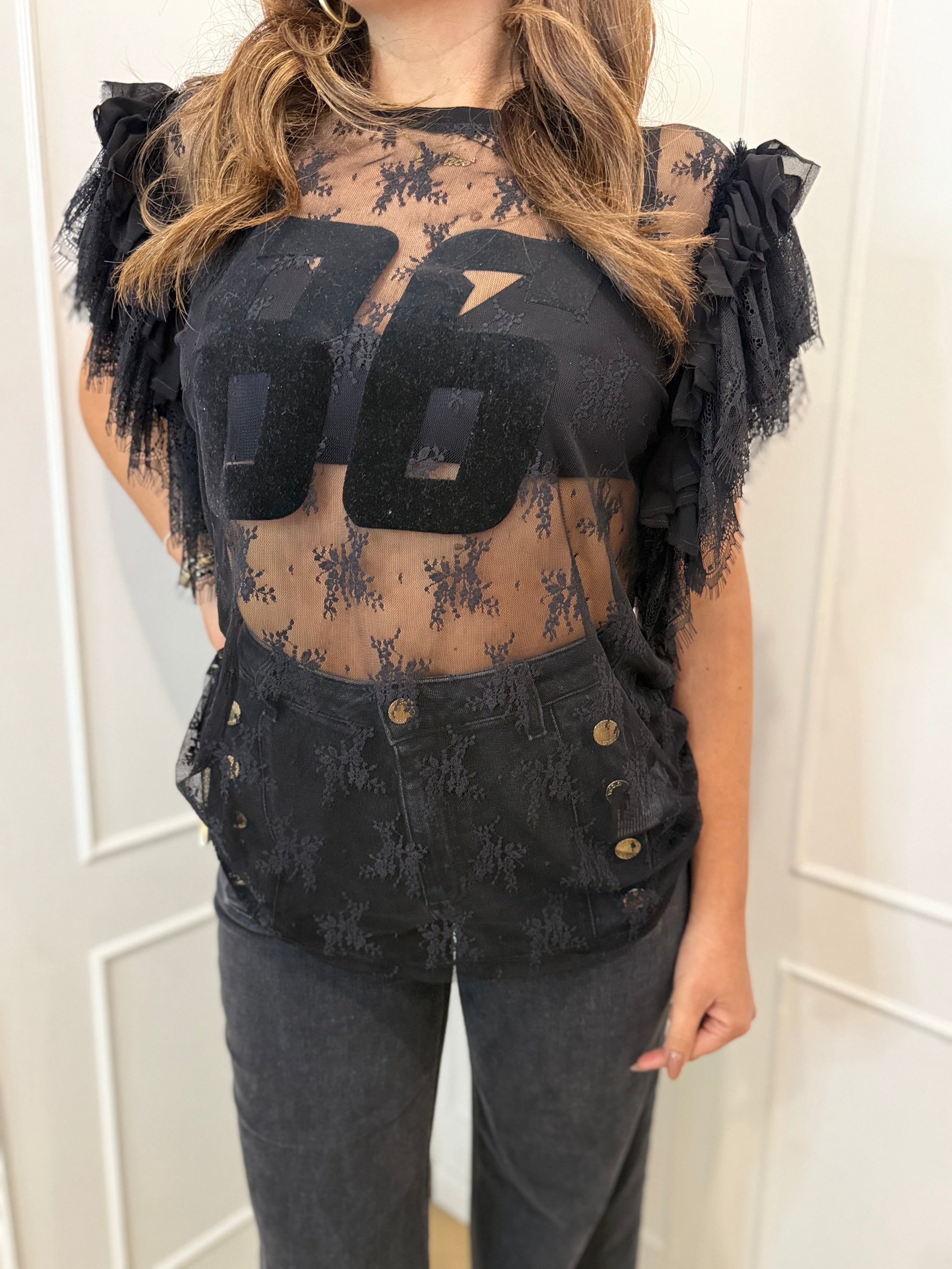 T shirt Lace Aniye by