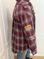 Camicia check con patch 2