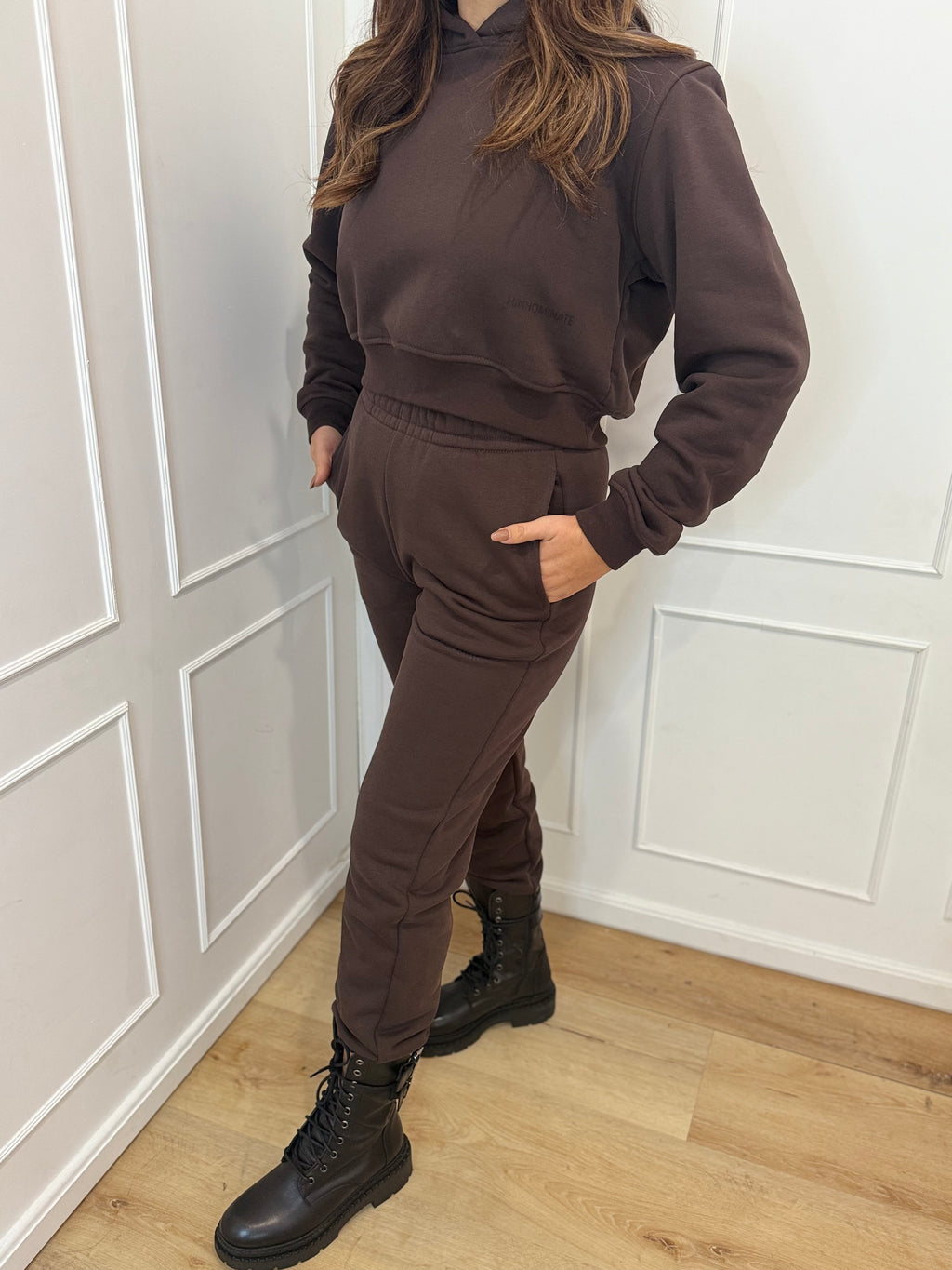 Pantalone basico con elastico al fondo Hinnominate