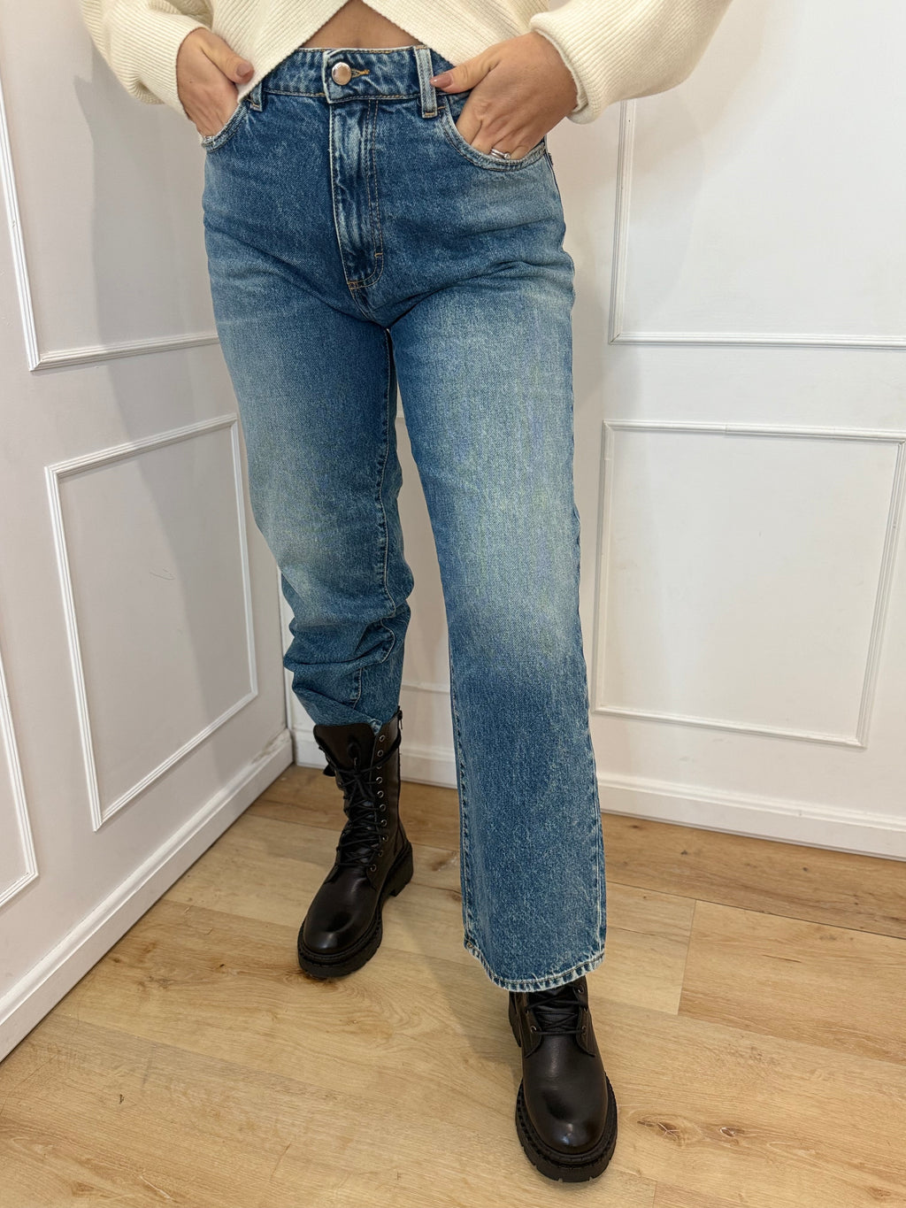 Jeans Jill AGED STONE