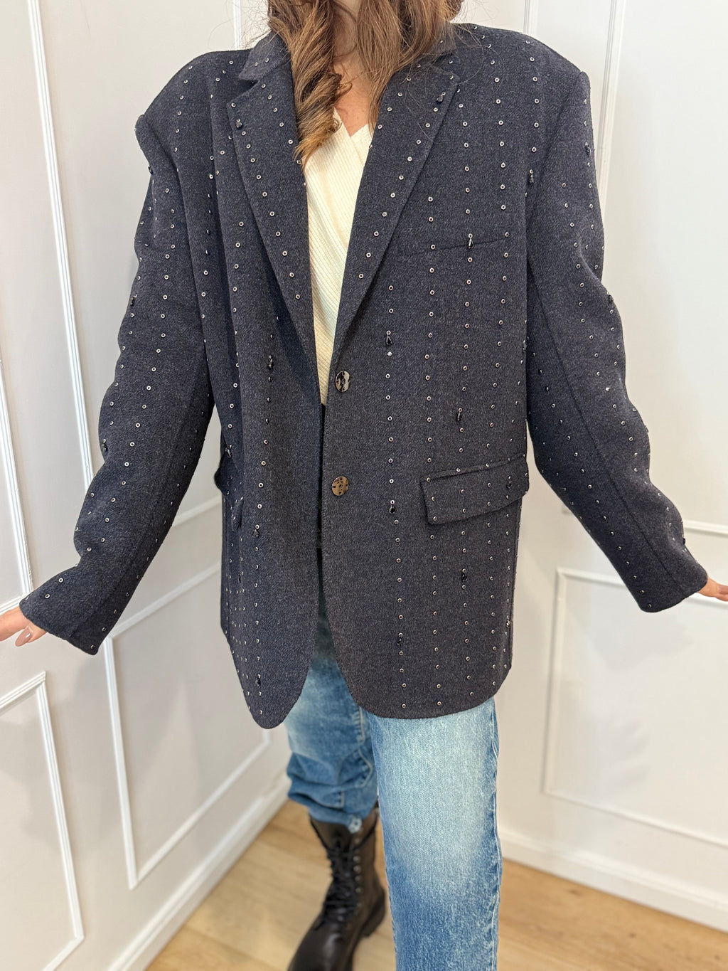 Blazer borchie Vicolo