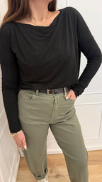 Blusa over nera kontatto