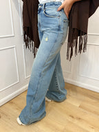 Jeans Kia wide leg fit vicolo
