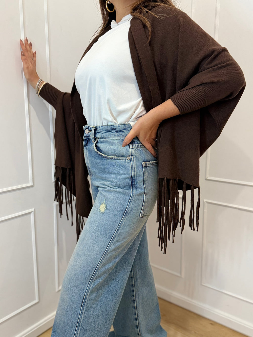 Cardigan frange Susy Mix